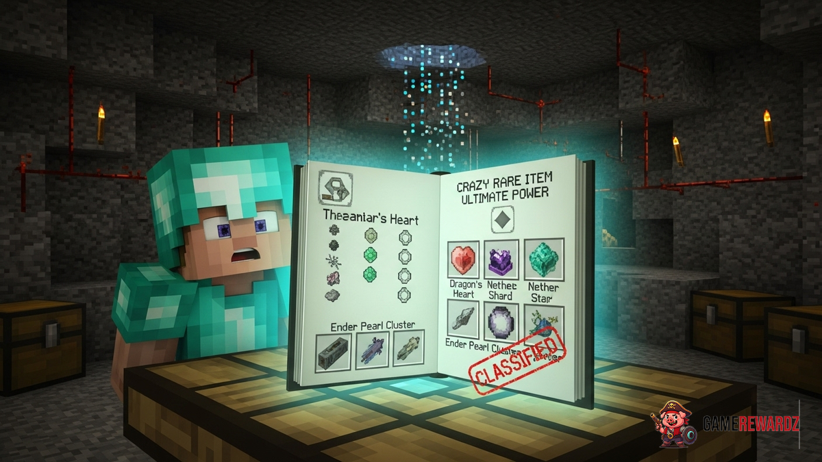 Minecraft Crazy Rare Item – Hidden Recipe Leaked!